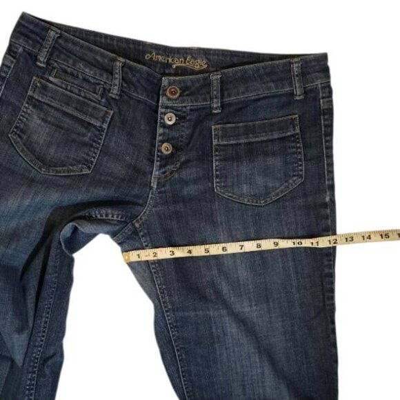 American Eagle Vintage Flare Jeans Size 14 - Picture 8 of 8